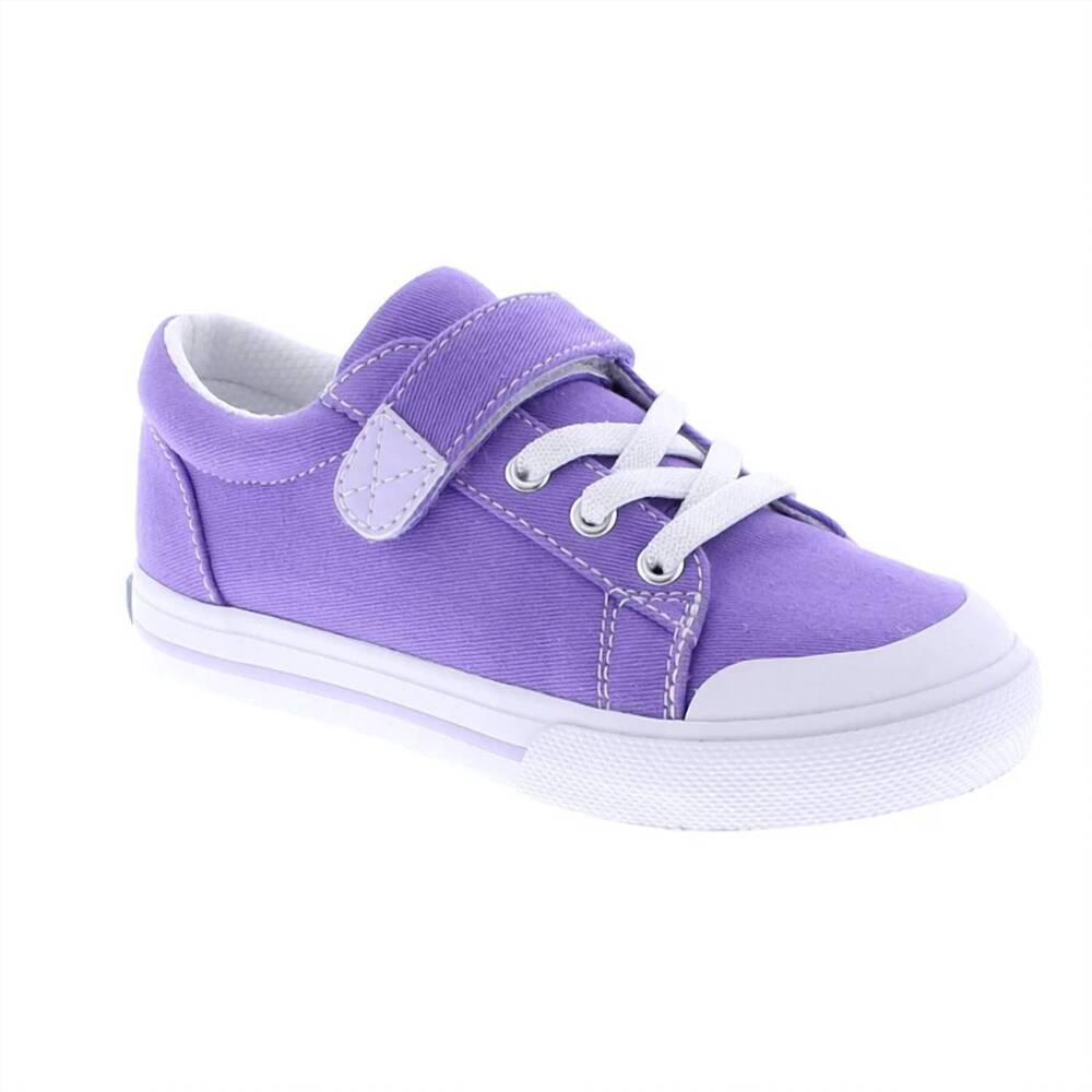 NEW FOOTMATES girls jordan sneaker in purple